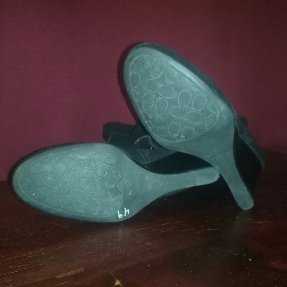 Coach Suede knee high boots - Picture 7 of 8